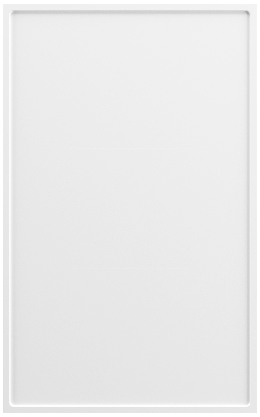 Фасады для кухни Модерн Фрезеровка «Алабама» Белый глянец №2111 SIDAK SIST757-14