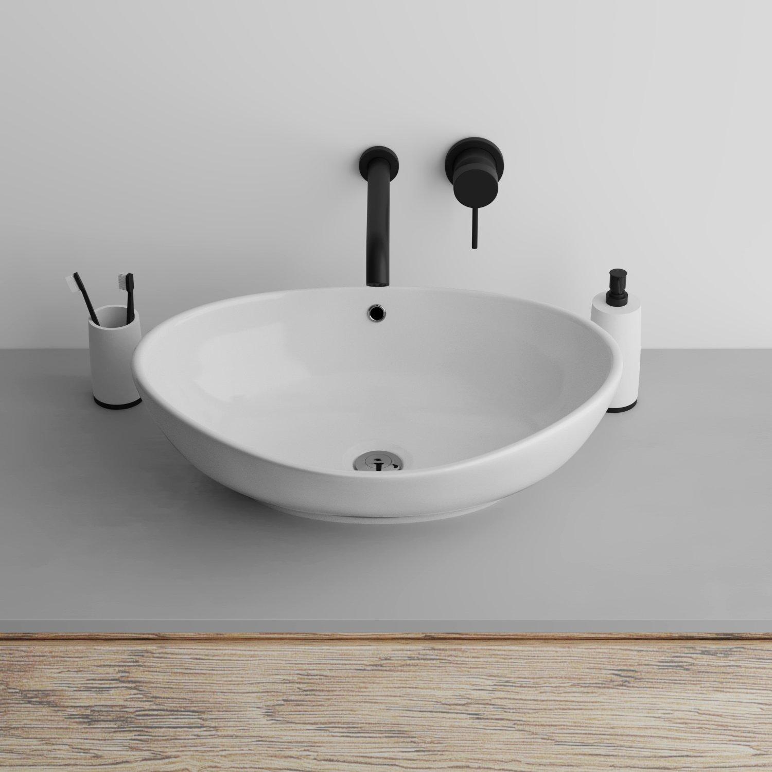 GR-3022 Накладная раковина на столешницу  прямоугольная Grossman 