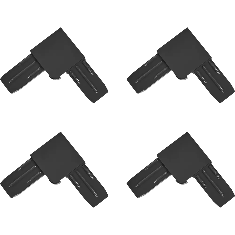Уголок ПВХ серый Santreyd (4шт.) для оконных конструкций 85186731 STLM-1395165