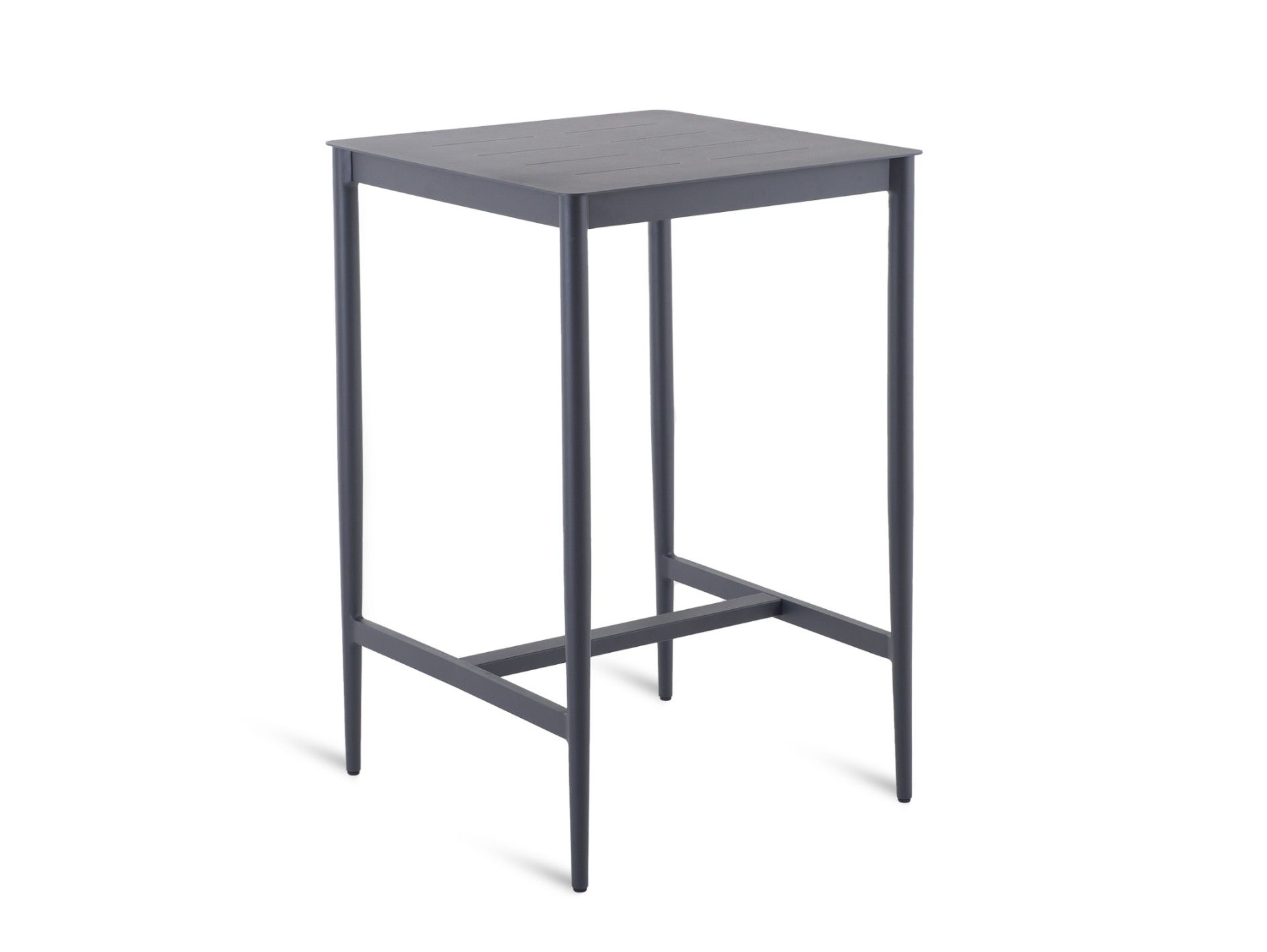 Высокий квадратный алюминиевый стол Unopiù свет ARCH-00153298