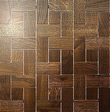 Мозаика и 3D панели из дерева Da Vinci Мозаика Ritmo Old Wood 072 Дуб Селект (Гладкая) 324х324 мм 1301100072 - Вид №1