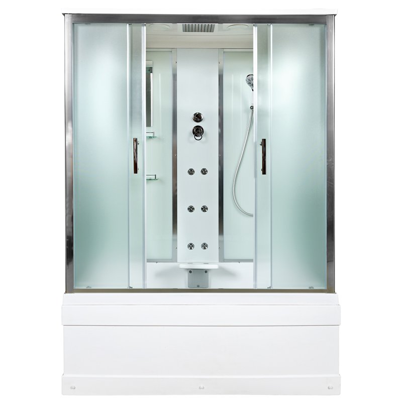 ЕМ2710 N (без крыши) Душевая кабина DETO Серия ЕМ ЕМ4517 с гидромассажем (гм.)