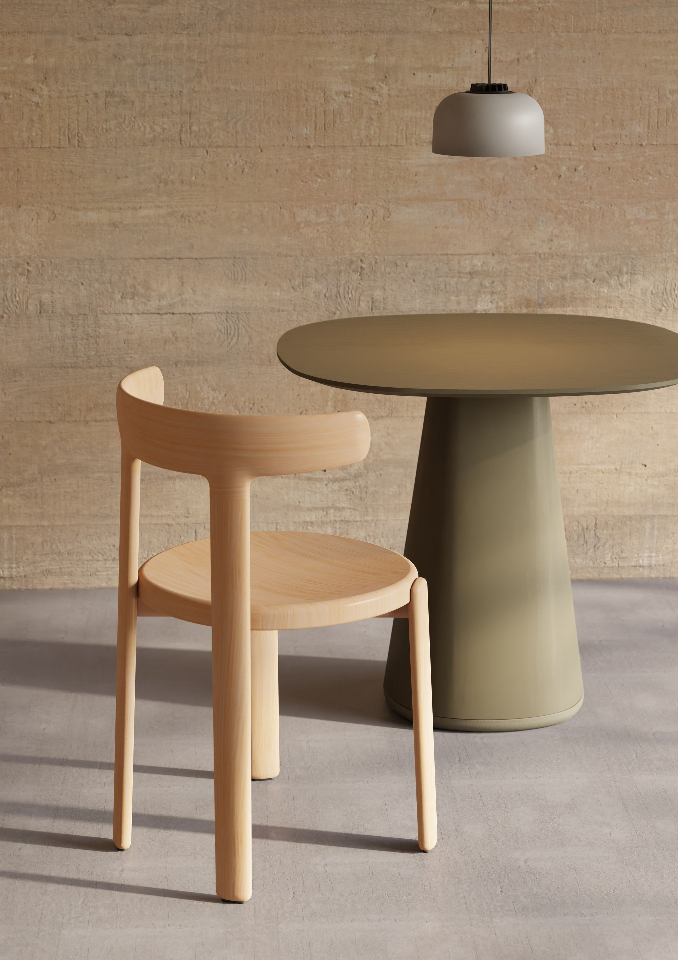 Стул из ясеня Vergés тура ARCH-00090335