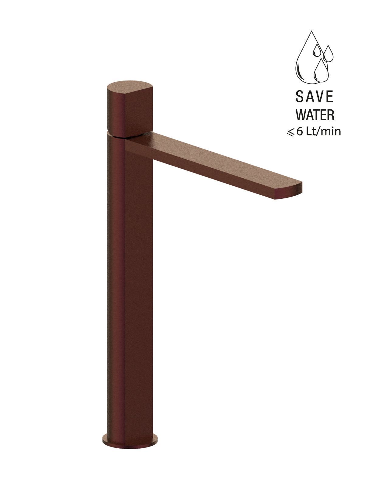 Однорычажный смеситель для раковины из нержавеющей стали Rubinetterie Frattini Borgia ARCH-00151627 - Вид №1