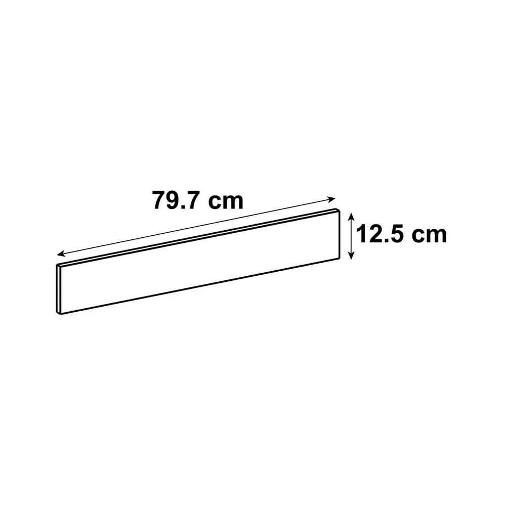 Дверь для ящика Delinia ID Аша 79.7x12.5 см ЛДСП цвет зелёный 82011092 STLM-2063741 - Вид №1