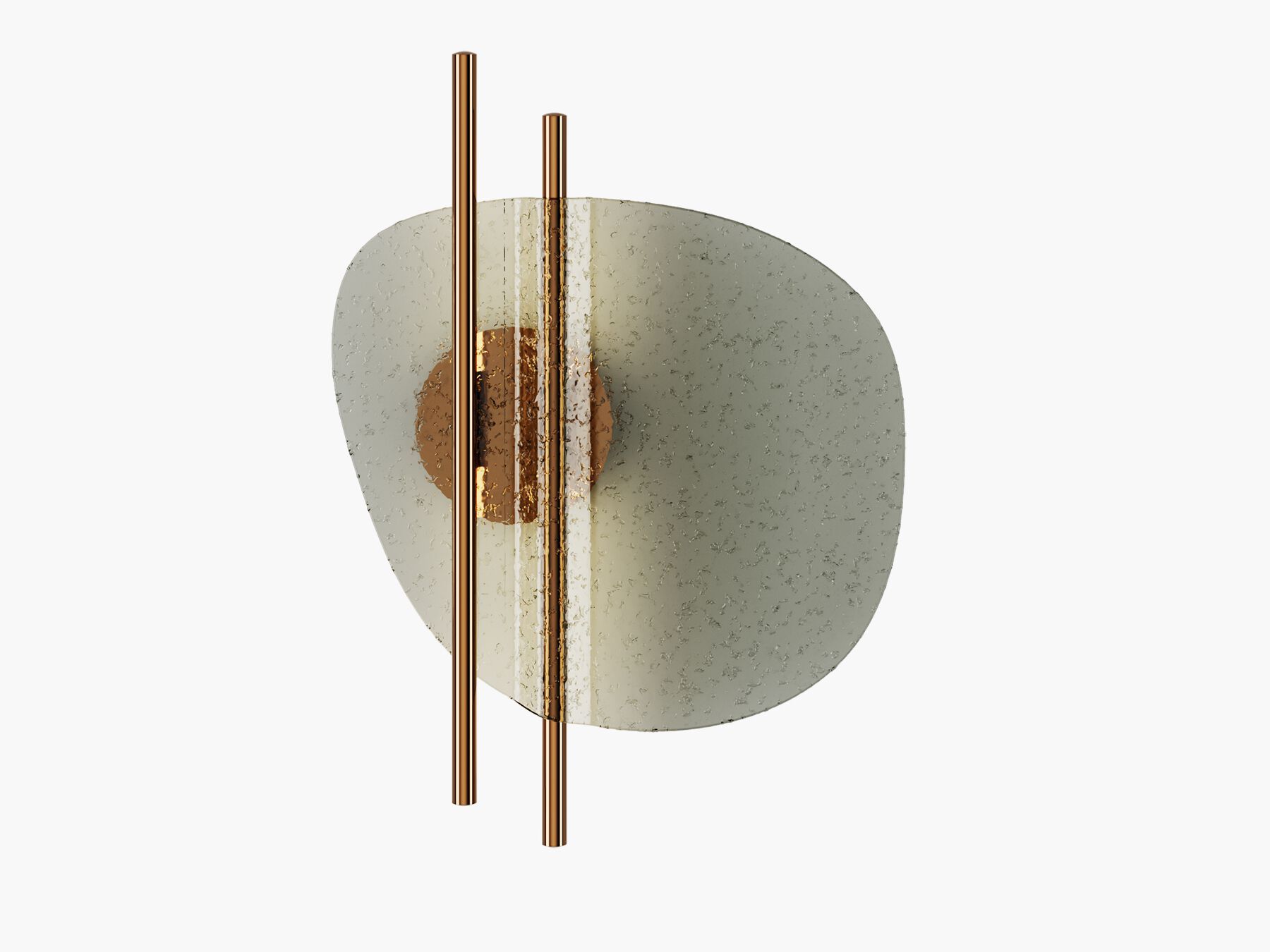 Стеклянный светодиодный настенный светильник Italamp клип ARCH-00073478