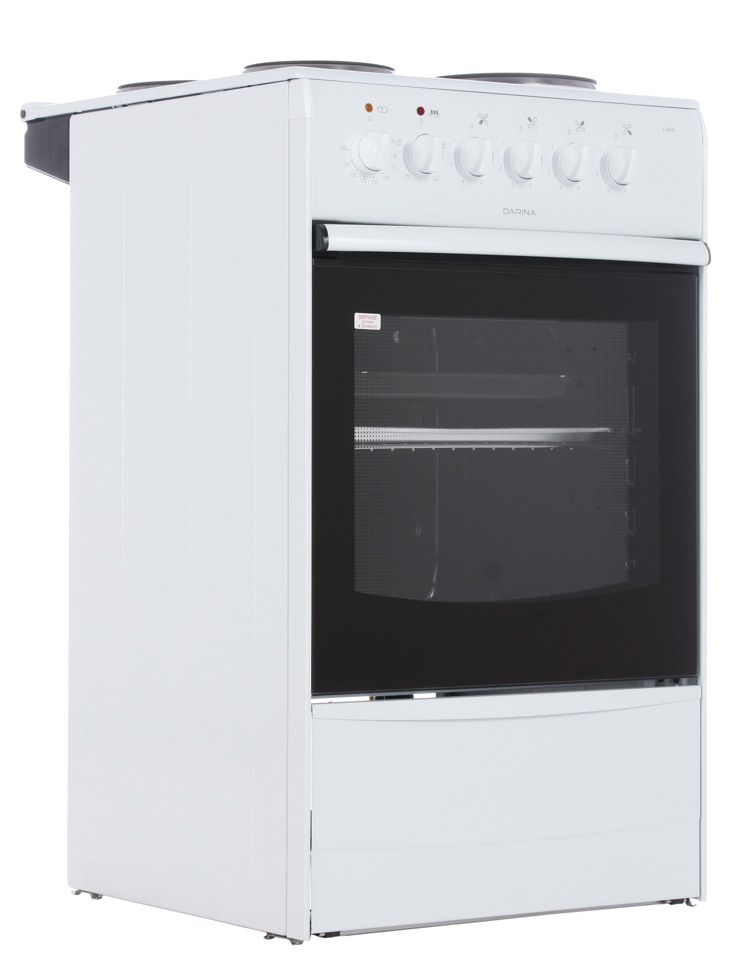 1227562 Электрическая плита DARINA Е 3406 W белый STDN-0066123 - Вид №1