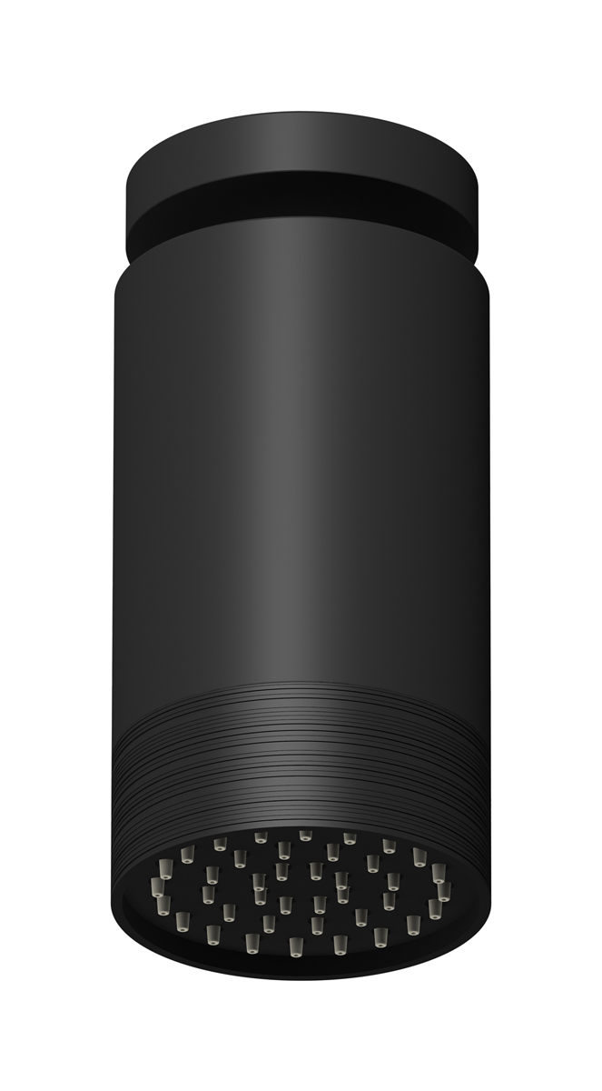 Верхний душ с Потолочный кронштейн WE ARE IB ga085os_1 Matt Black Spot