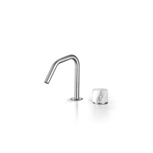 Смеситель на два отверстия для умывальника с изливом MRB104 linki