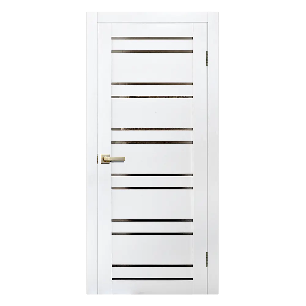 Комплект двери Artens Уна со стеклом 60x200 см Hardflex белый без доборов STLM-2137350