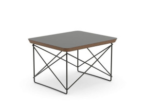 Прямоугольный журнальный столик с верхней частью HPL и стальным основанием