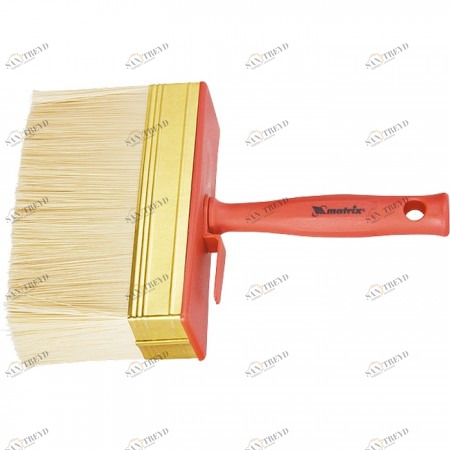 Кисть-макловица 30х70мм искусственная щетина с пластмассовой ручкой MATRIX 12416