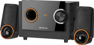 65362 акустическая 2.1 система x362 36вт, bt/fm/mp3/sd/usb/led/rc Defender