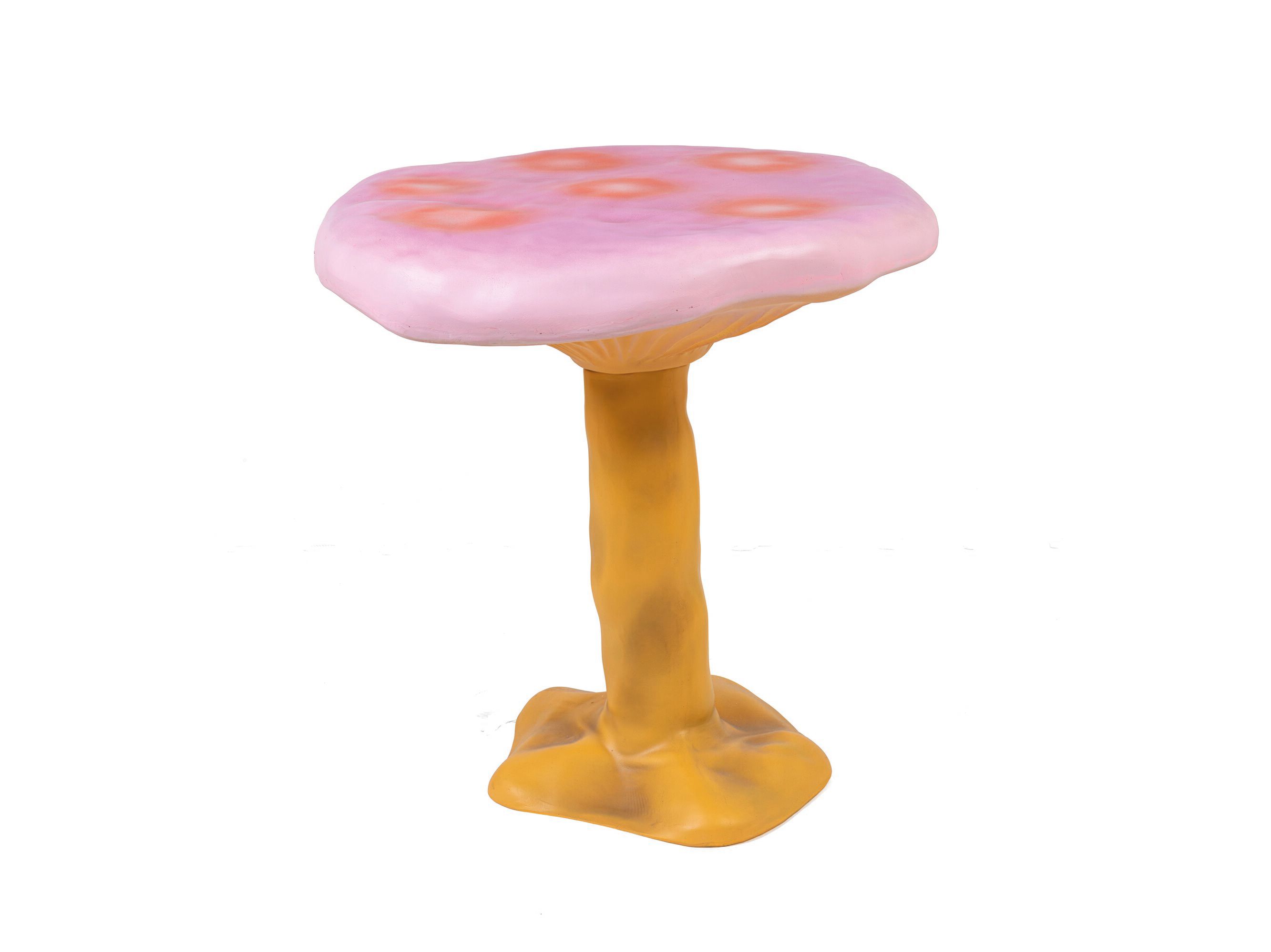 Круглый журнальный столик из стекловолокна Seletti Мухомор ARCH-00121025