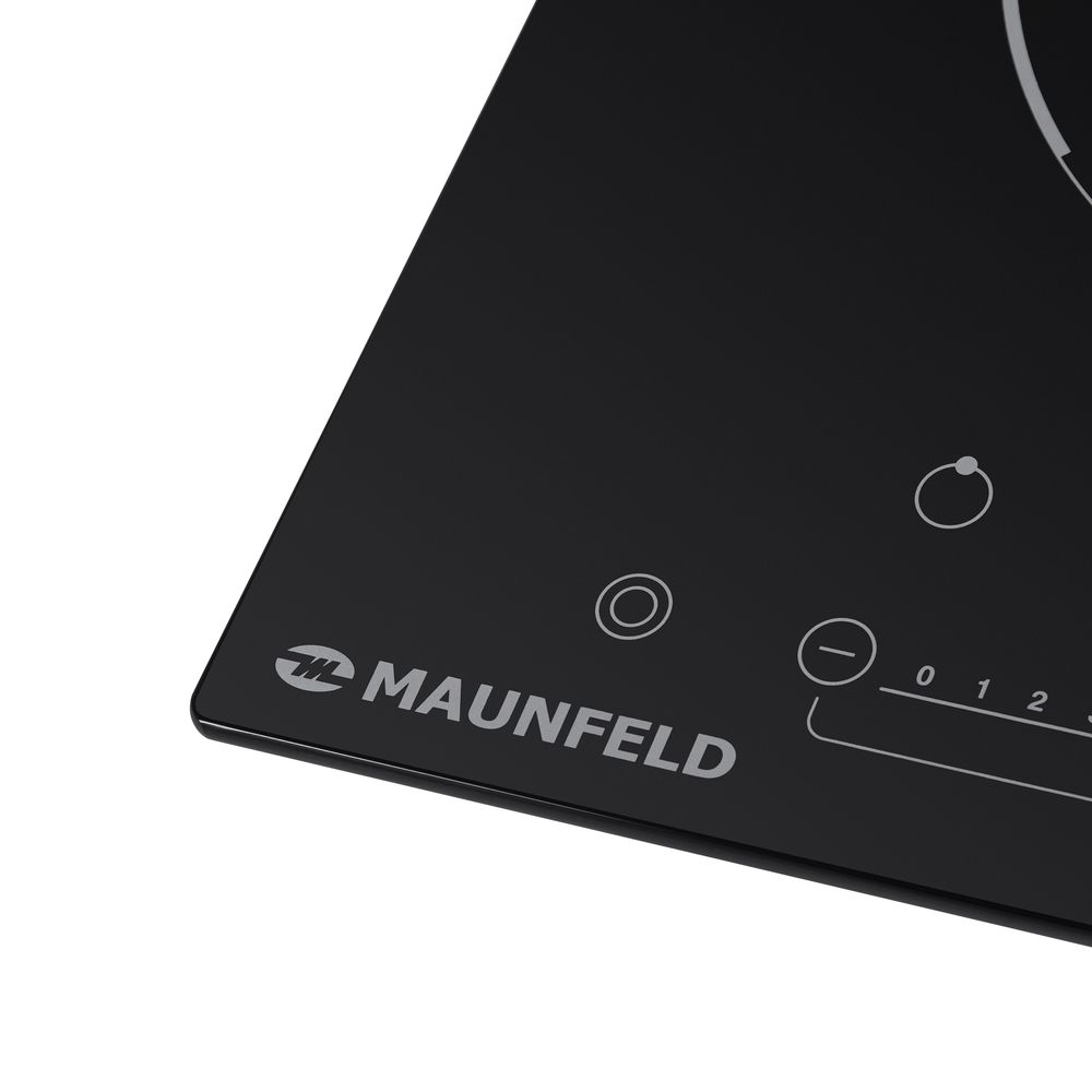 EVCE.292F.D-BK Электрическая панель evce.292-bk/ домино, • тип: электрическая 30 см • тип установки: независимая • управление: фронтальное, сенсорное • конфорка с двойной зоной нагрева, нагревательный элемент: hi-light, 2шт • мощность конфорок, вт: 3000 Santreyd  - Вид №3