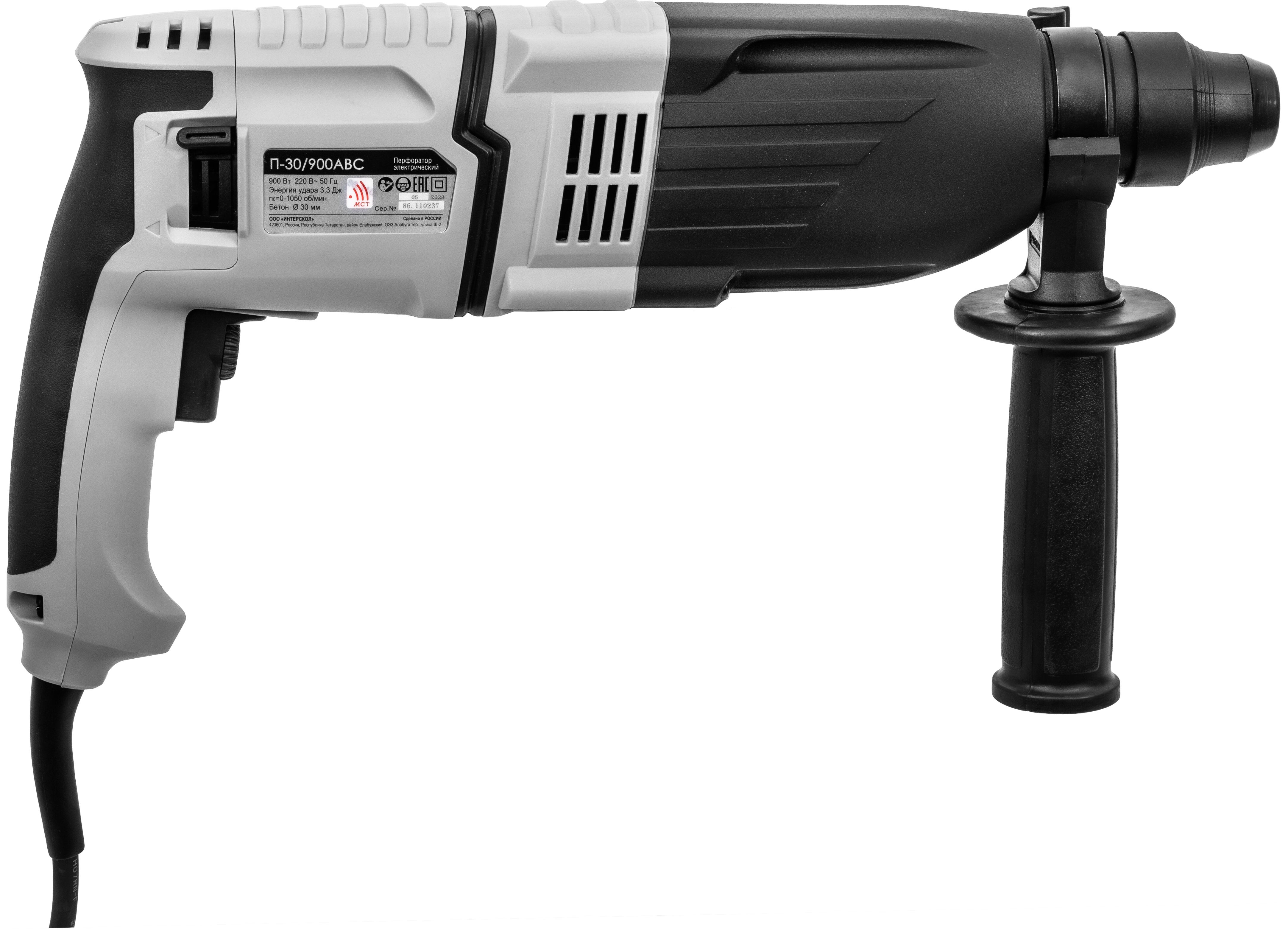Перфоратор Интерскол П-30/900АВС 9084823 STDN-0108729 - Вид №2