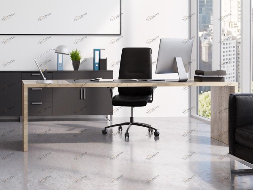 Elitable Рабочий стол из фанерованной древесины Star sun-id-1437419