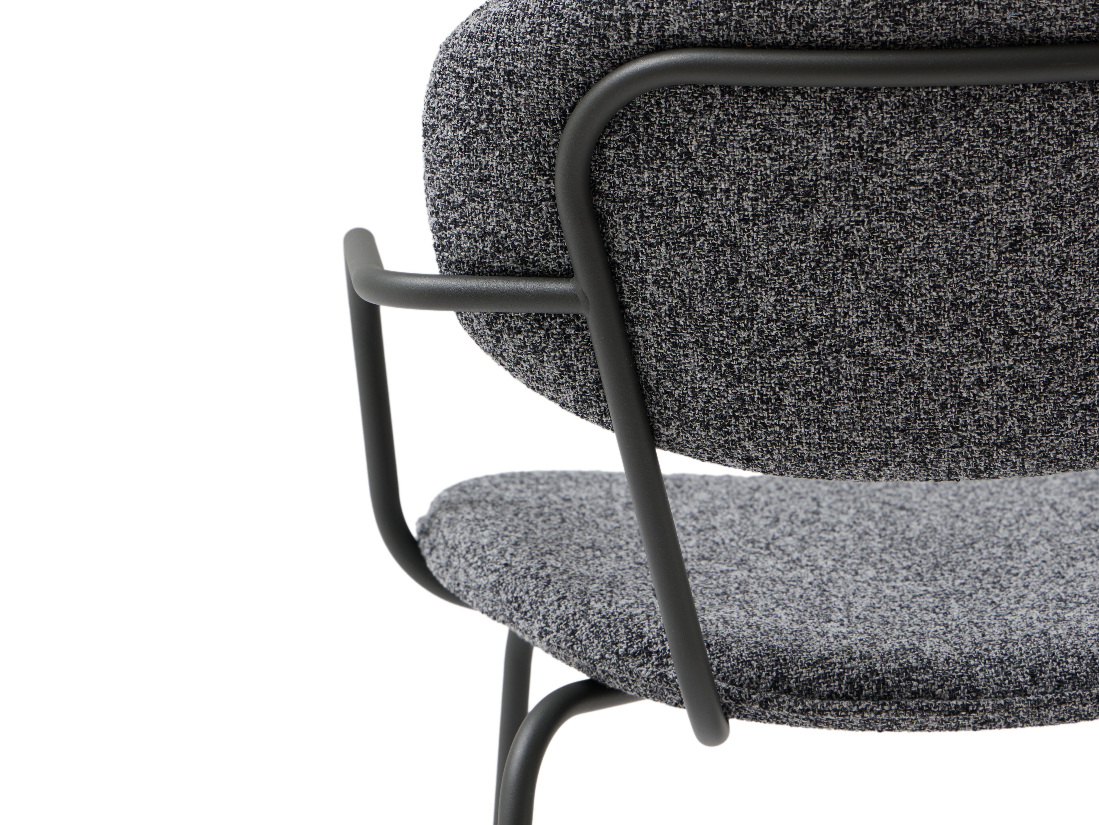 Мягкий тканевый стул с подлокотниками MOBLIBERICA Silueta ARCH-00108279 - Вид №11