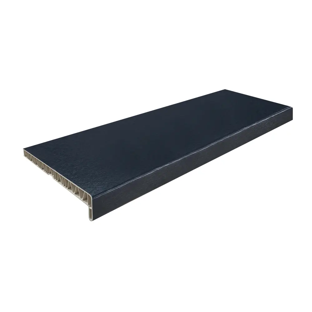 Подоконник ПВХ FINEBER 1500x400 мм антрацит матовый 87893739 STLM-0904215 - Вид №1