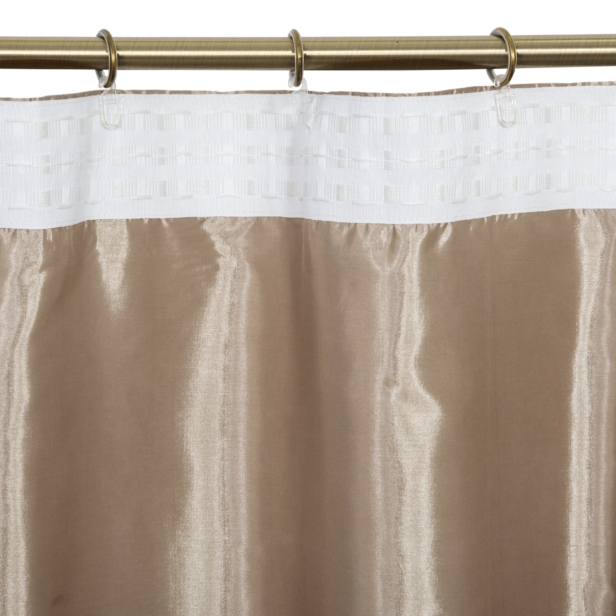 82111950 Штора на ленте «Taffy Trench 5», 140х260 см, однотон, цвет экрю Santreyd  - Вид №3
