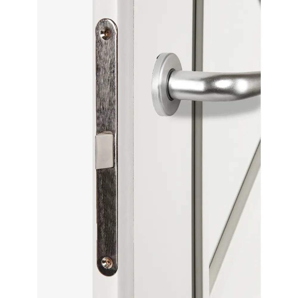 Дверь межкомнатная Камелия 70х200 см цвет белый с фурнитурой МАРИО РИОЛИ STLM-2013716 - Вид №1