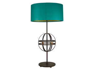 Металлическая настольная лампа