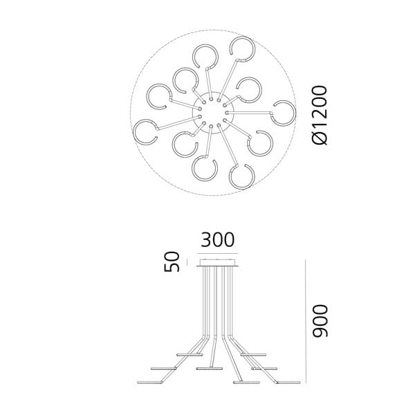 Светодиодный подвесной светильник Artemide Vine Light ARCH-00034236 - Вид №9