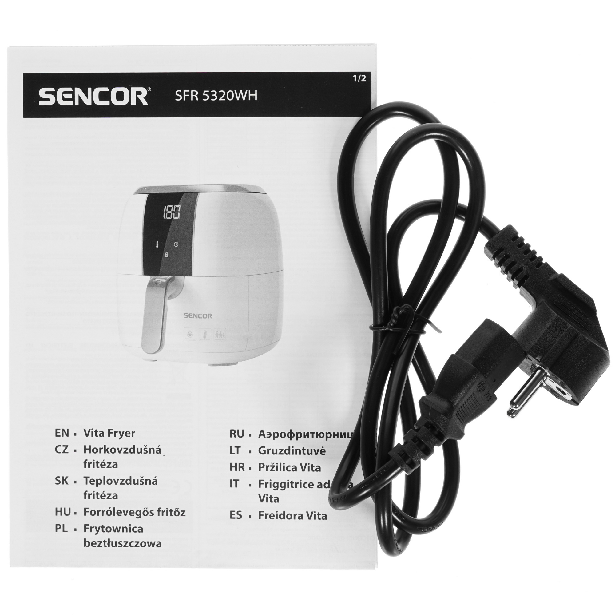 8185263 Аэрогриль Sencor SFR 5320WH белый STDN-0017629 - Вид №6