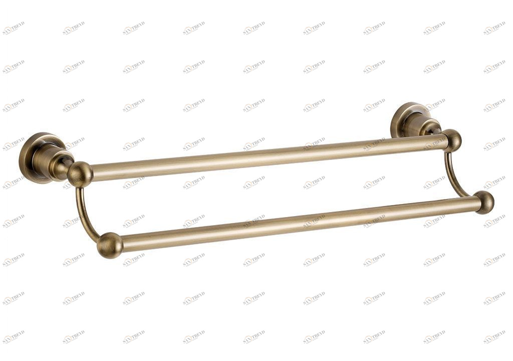 Держатель для полотенец Aquanet 3818D (45 см, двойной) 3800