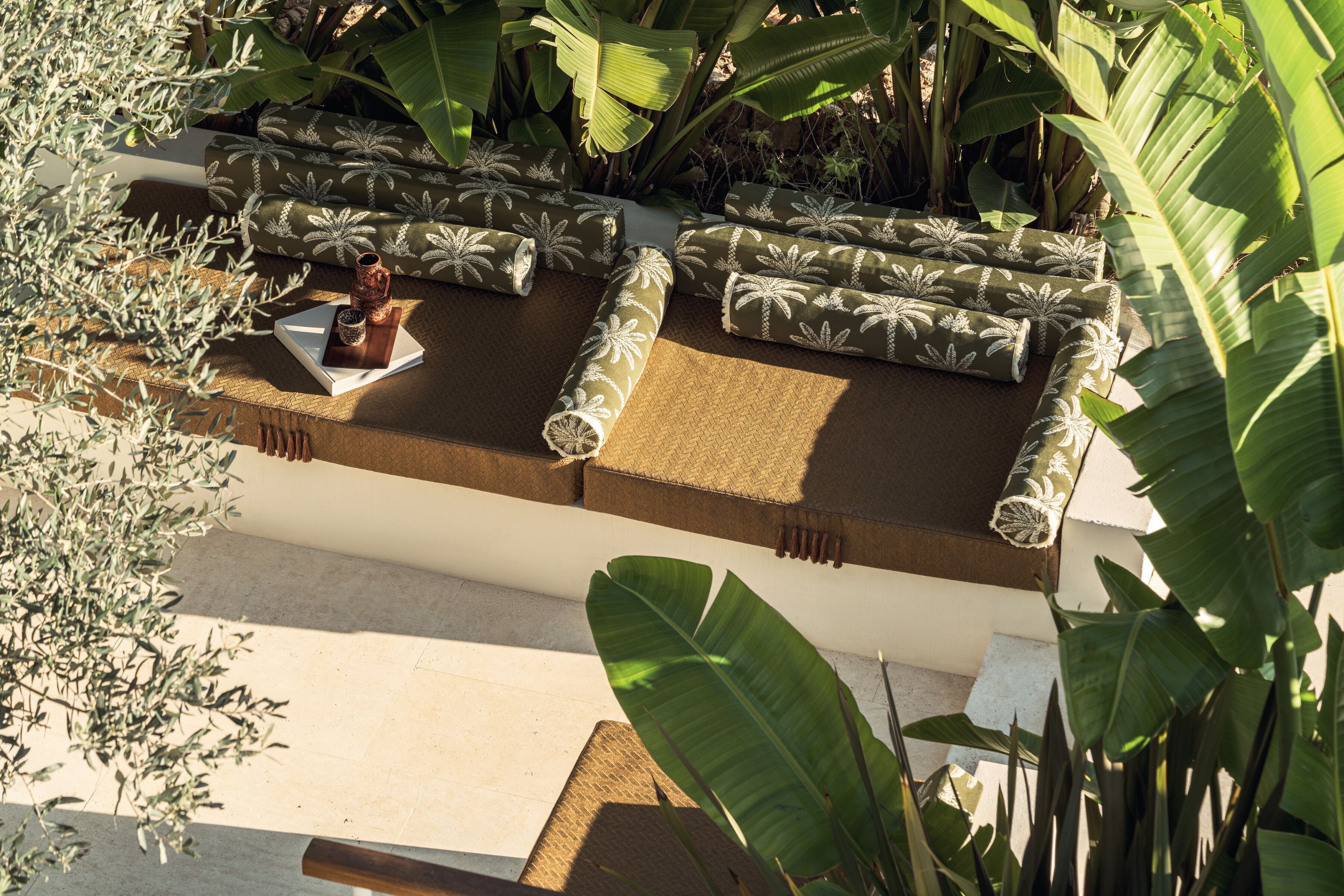 Жаккардовая обивочная ткань Élitis Venice Beach ARCH-00033574 - Вид №7