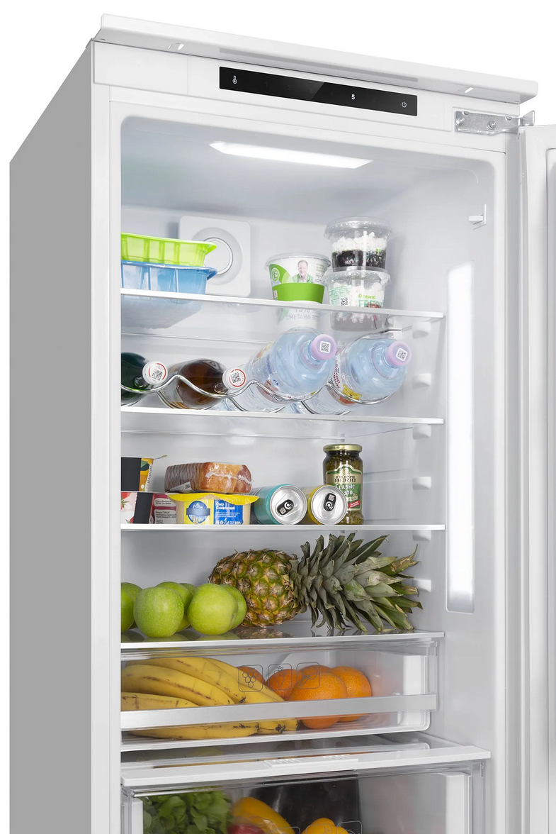9168741 Встраиваемый холодильник Meferi MBR177 COMBI NO FROST POWER STDN-0083920 - Вид №4