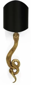 KOKET Бра с прямым и отраженным светом сусального золота Serpentine