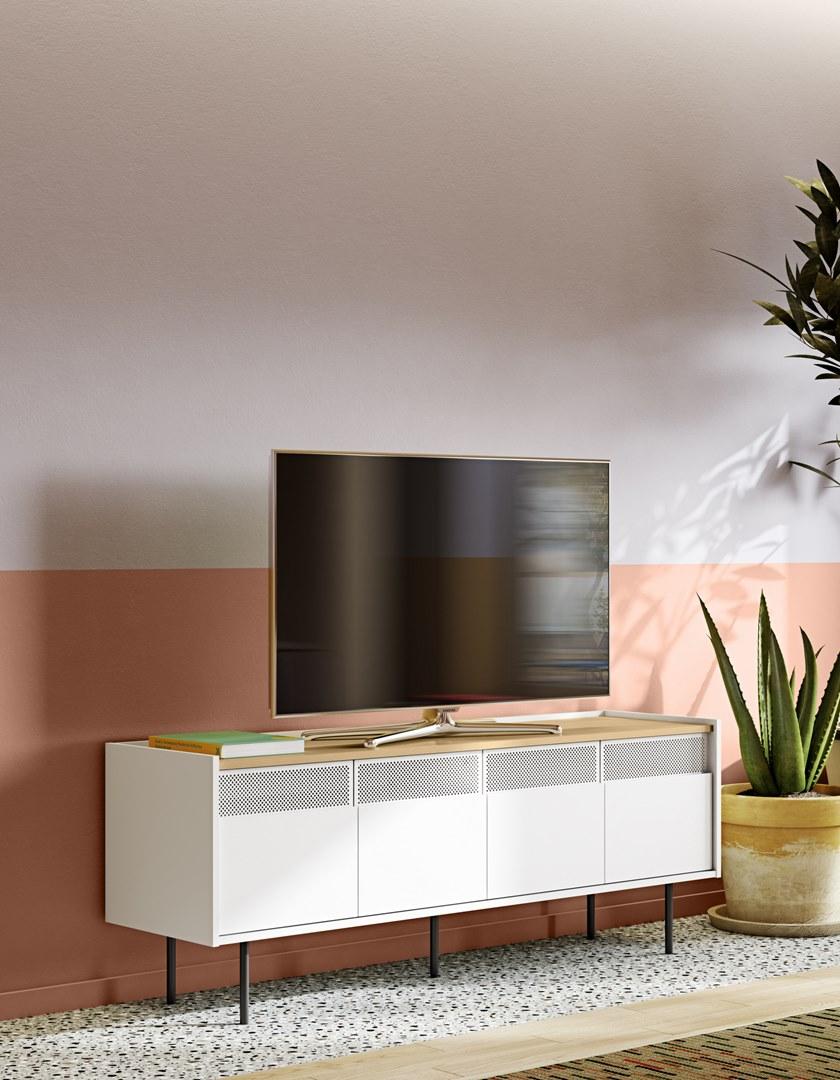 TemaHome Тумба под ТВ с распашными дверцами Radio sun-id-1428193 - Вид №9