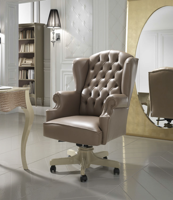 Кресло руководителя  DV HOME COLLECTION AVERY poltrona girevole 