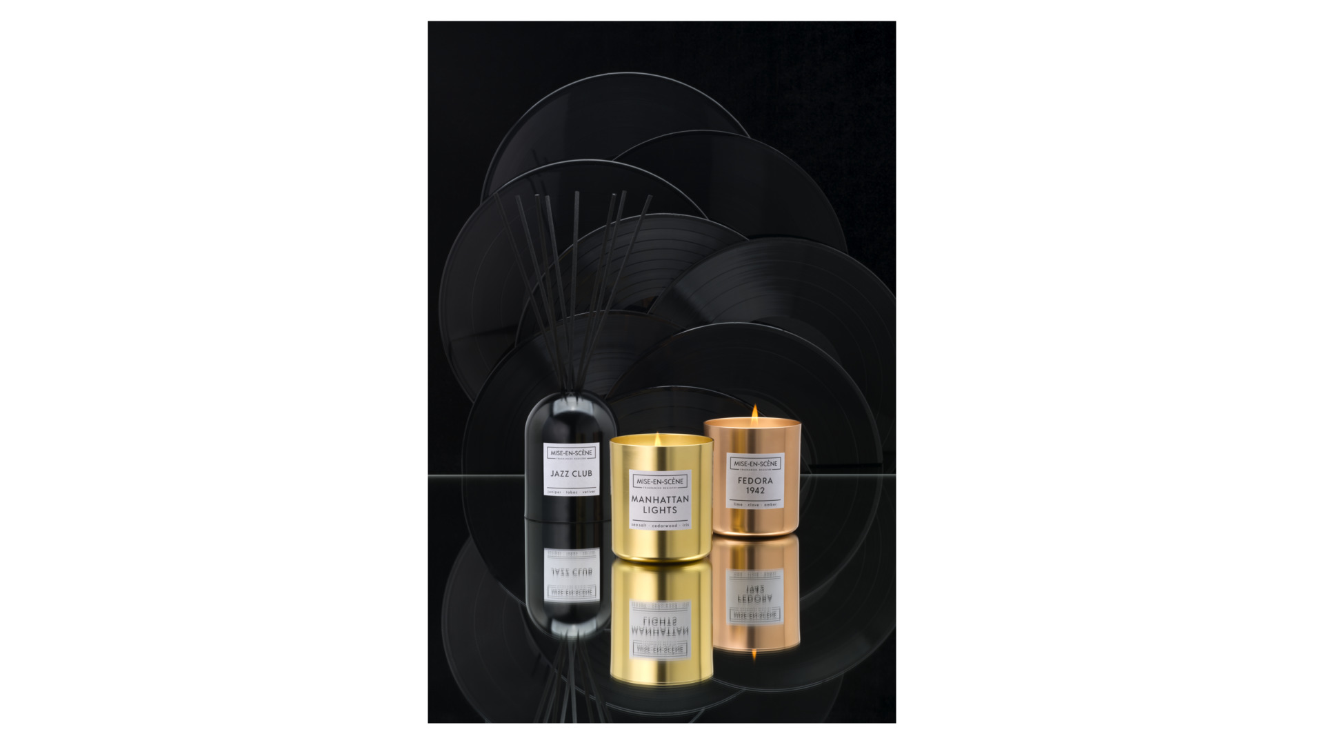 10656772 Ambientair Свеча ароматическая Mise En Scene Fedora 1942 50 ч Воск  - Вид №3