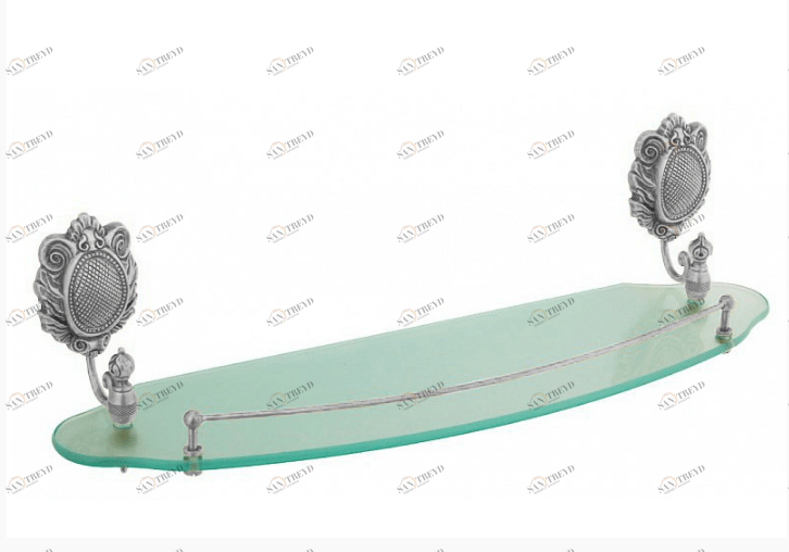 Полка с галереей MIGLIORE Cleopatra ML.CLE-60.720.CR хром 