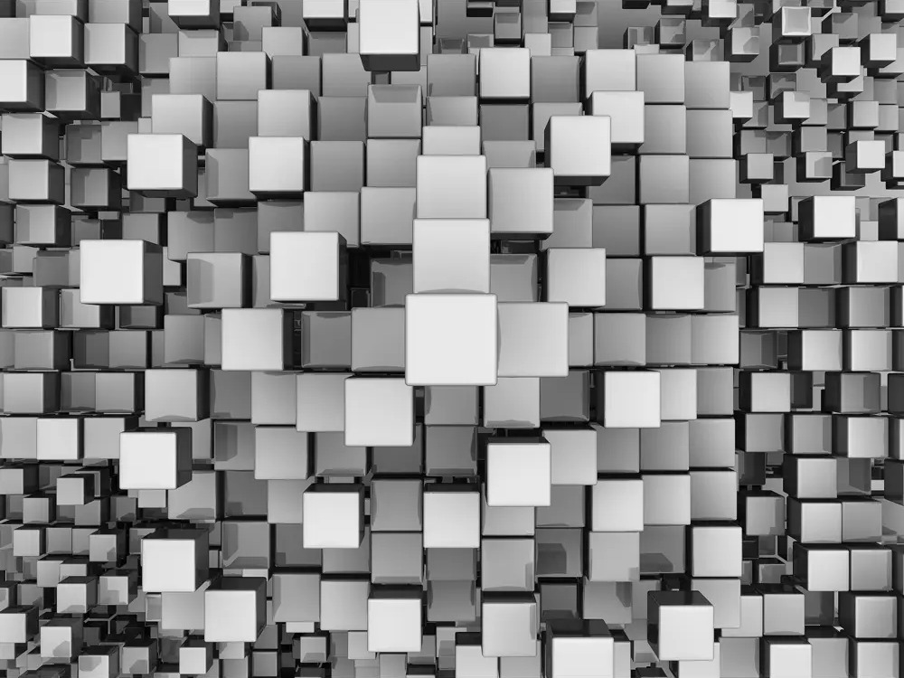 93775345 Фотообои WonderWall 3D Кубики 100 280x373см STLM-0569771