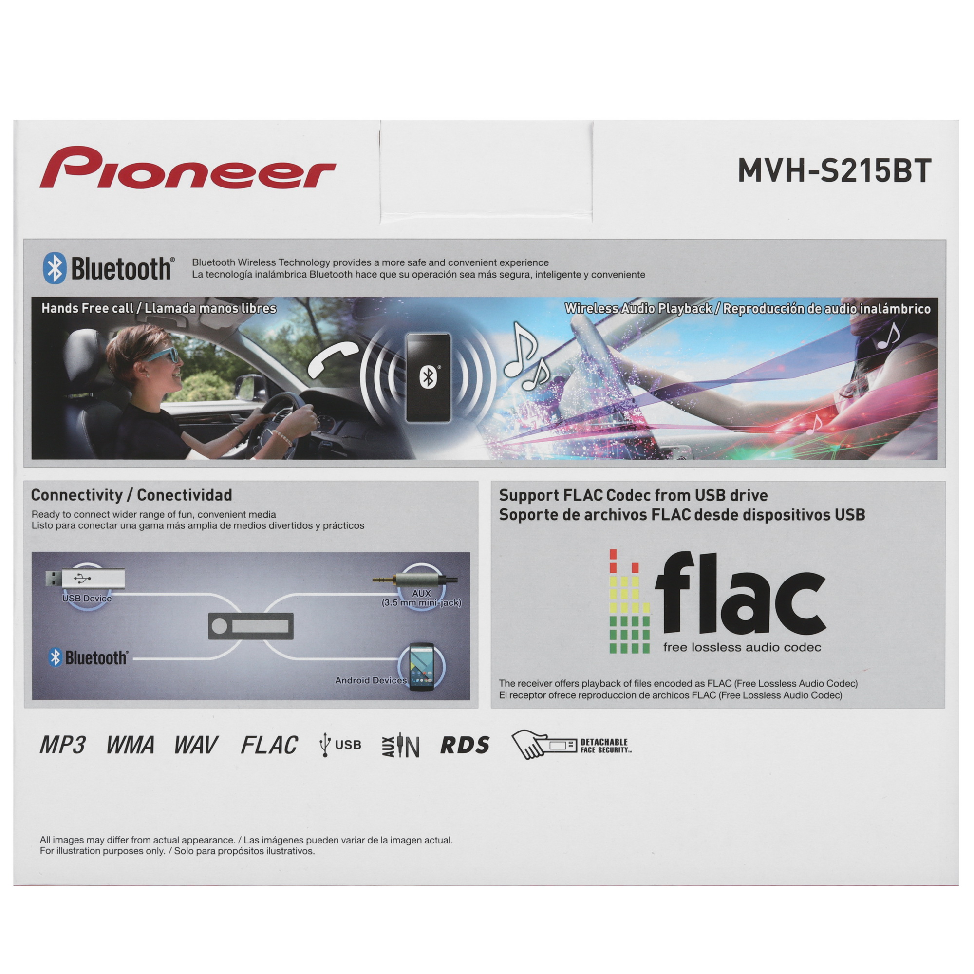 5467621 Автопроигрыватель Pioneer MVH-S215BT STDN-0099627 - Вид №6