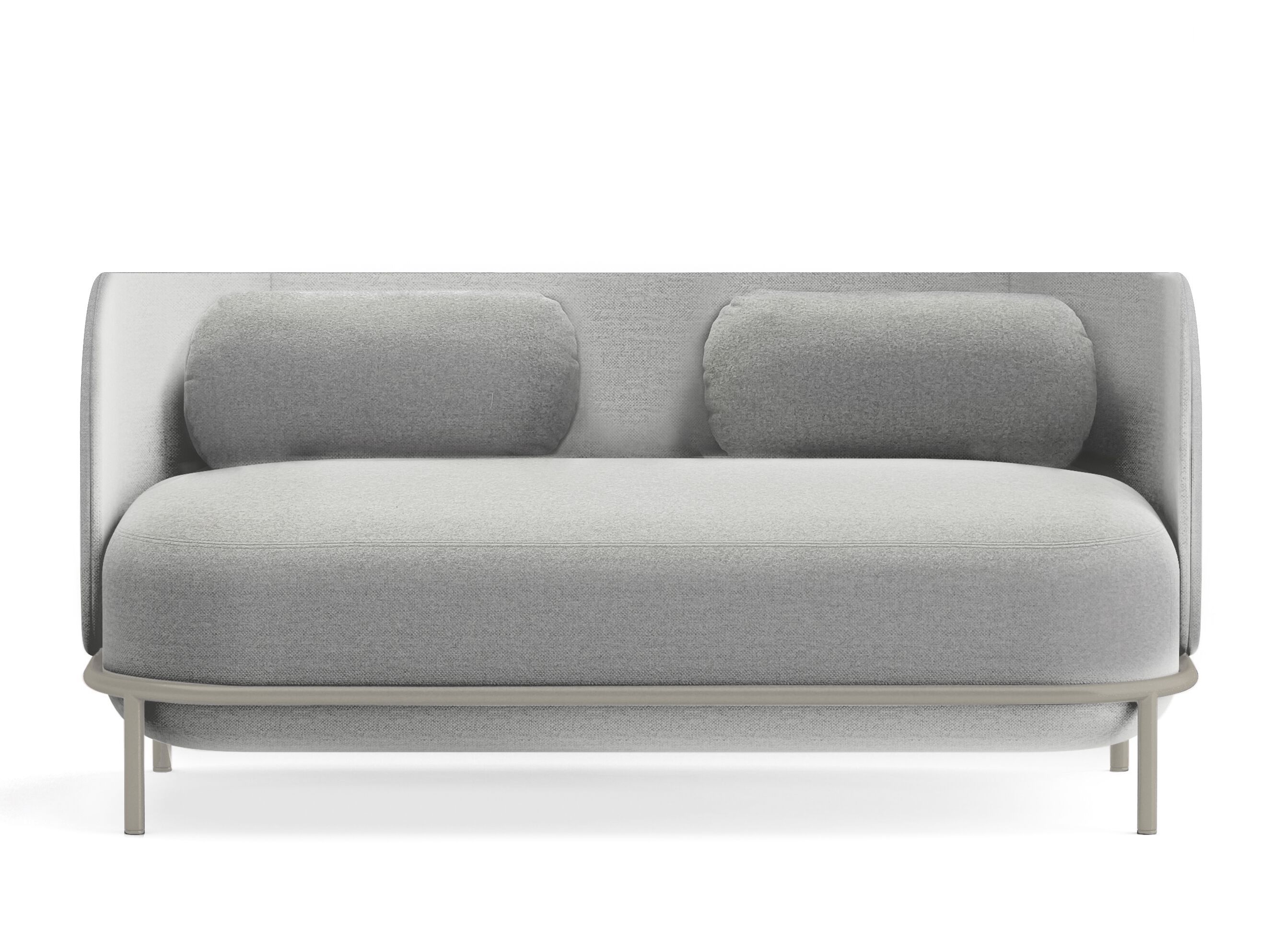 2-местный металлический линейный диван Billiani Bold ARCH-00125347