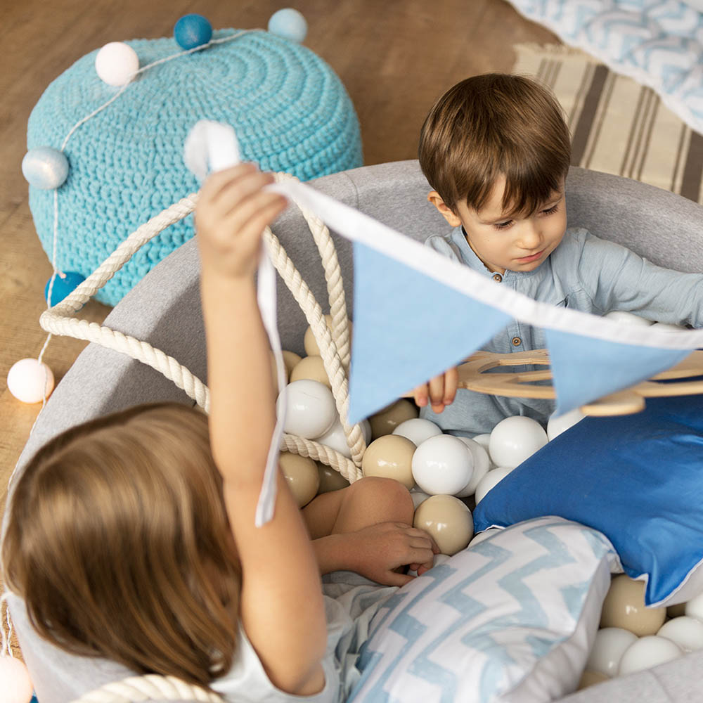 Сухой бассейн для детей бежевый VAMVIGVAM  281492 Бежевый Santreyd  - Вид №5