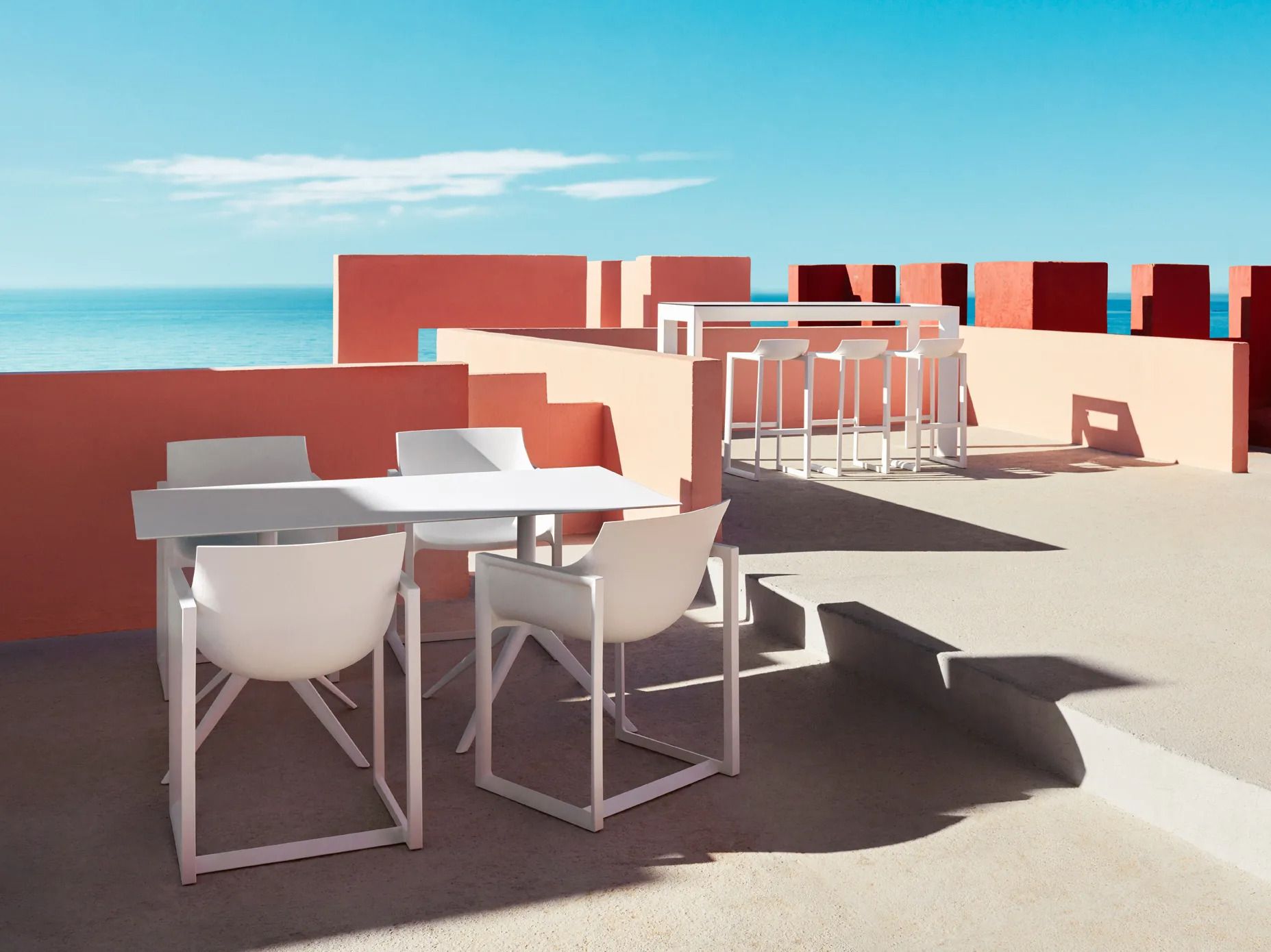 Сани сад стул с подлокотниками Vondom Уолл-Стрит ARCH-00041335 - Вид №5