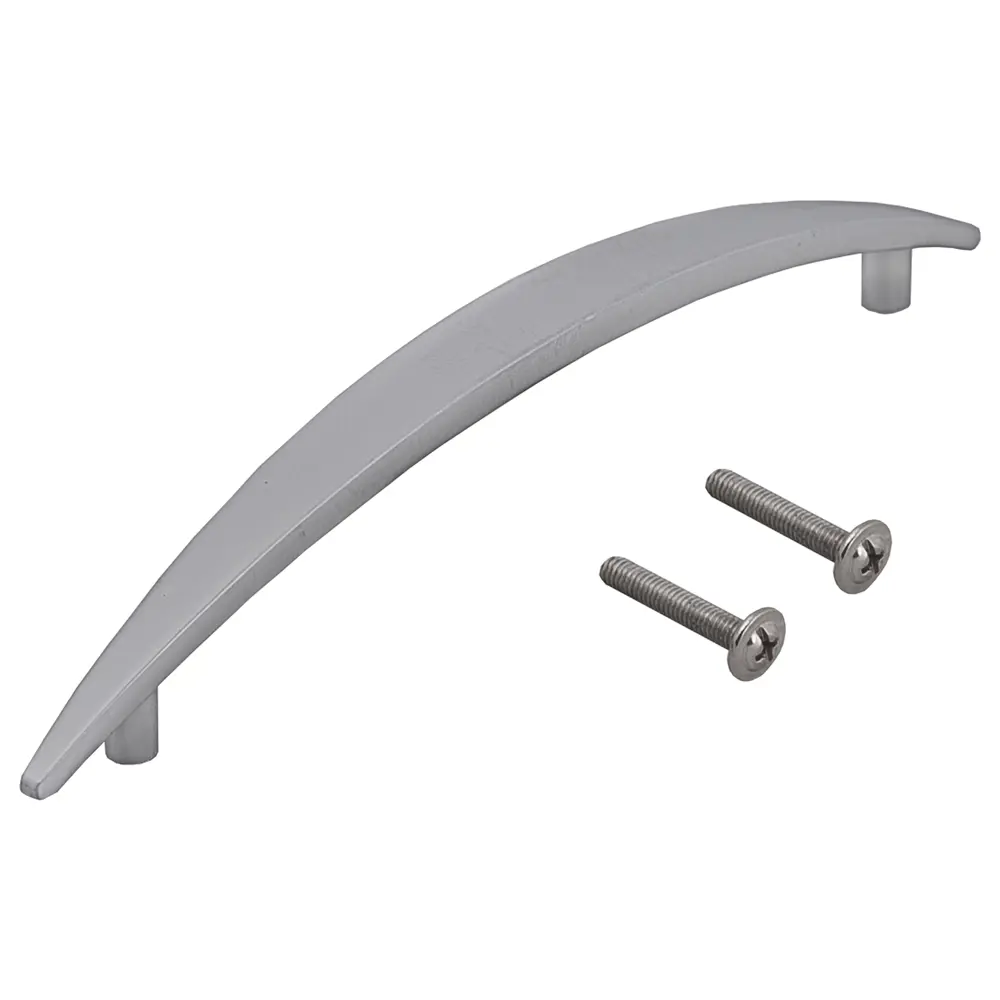 Мебельная ручка-скоба RS014SC.4 128 мм матовый хром BOYARD STLM-2131325 - Вид №1