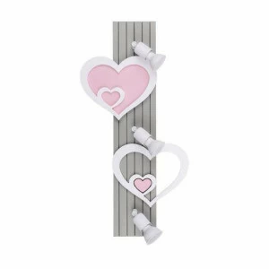 Спот детский "Два сердца" NOWODVORSKI HEART 326584 Розовый