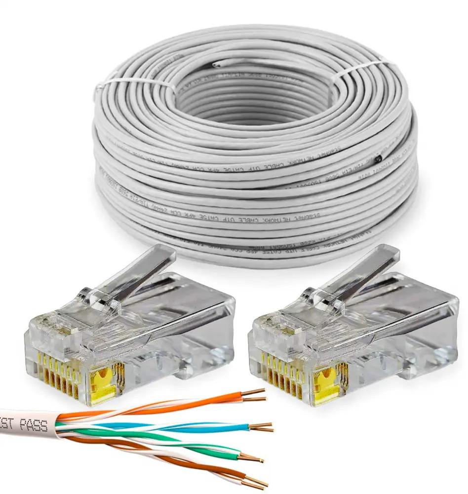 91762797 Кабель UTP4 Cat 5E Ps-Link UTP-CCA20 омедненный с коннекторами RJ-45 20 м STLM-1114411