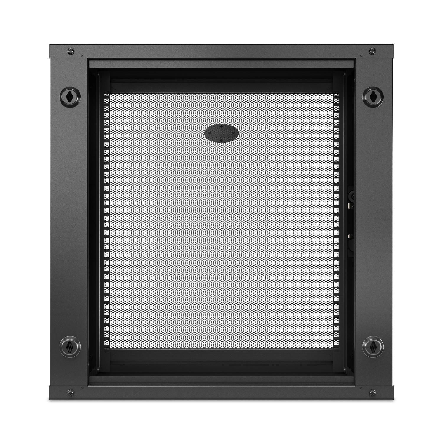 AR112SH4 Настенный телекоммуникационный шкаф NetShelter WX 12U, 400mm, поворотная ручка, черный Schneider Electric 