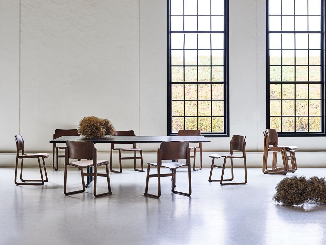 Штабелируемый деревянный стул Howe 40/4 ARCH-00022644 - Вид №3