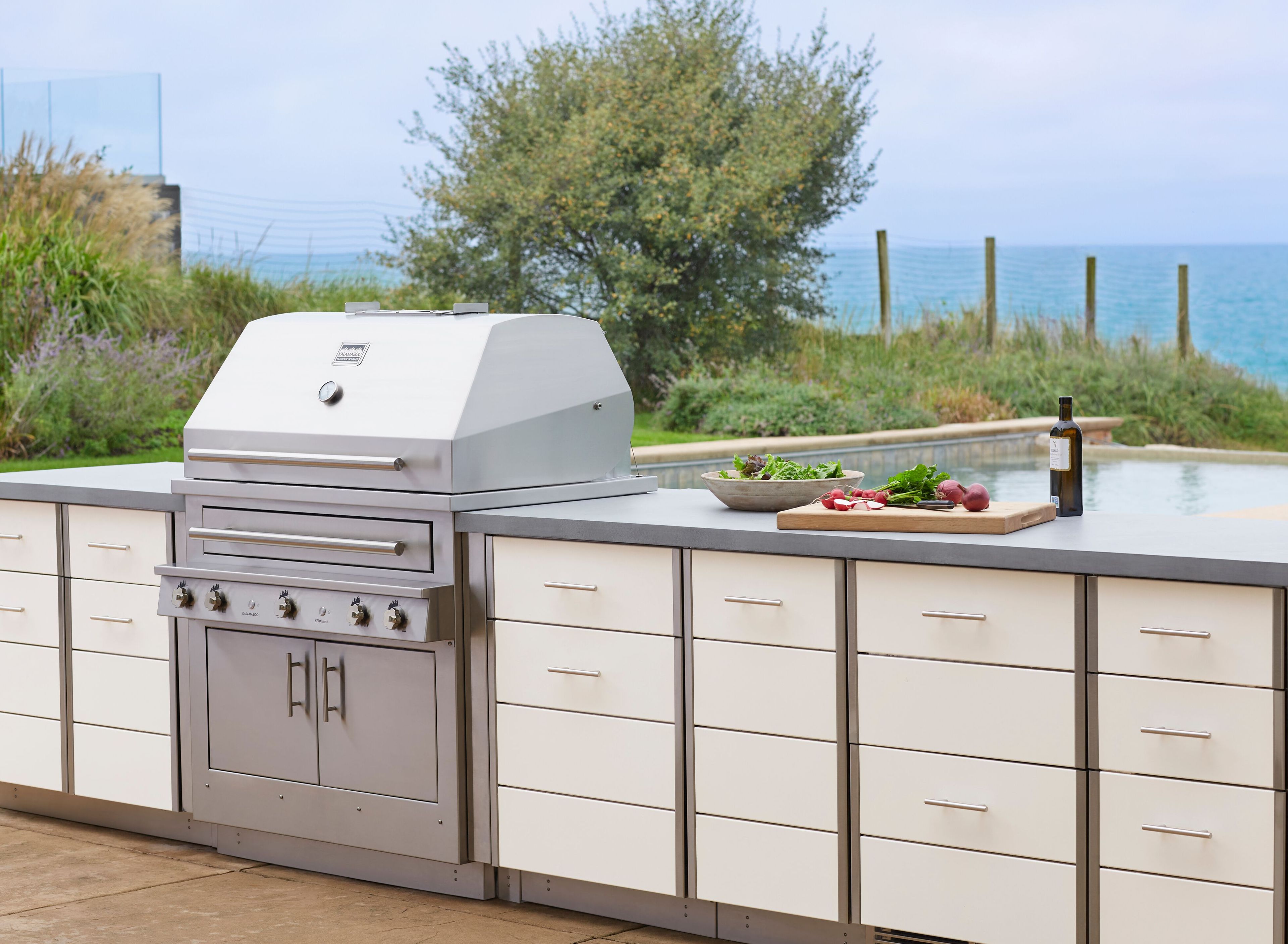 Деревянные наружные кухонные шкафы для хранения и холодильники Kalamazoo ARCADIA ARCH-00119169 - Вид №4