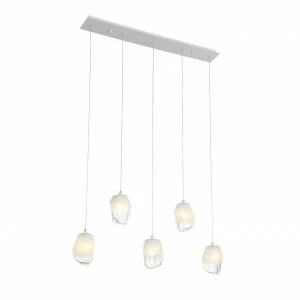 Подвесной светильник белый Pureza SL1153.513.05 ST LUCE ДИЗАЙНЕРСКИЕ, PUREZA 00-3890134 Белый