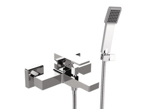 Однорычажный внешний смеситель для ванны с ручным душем