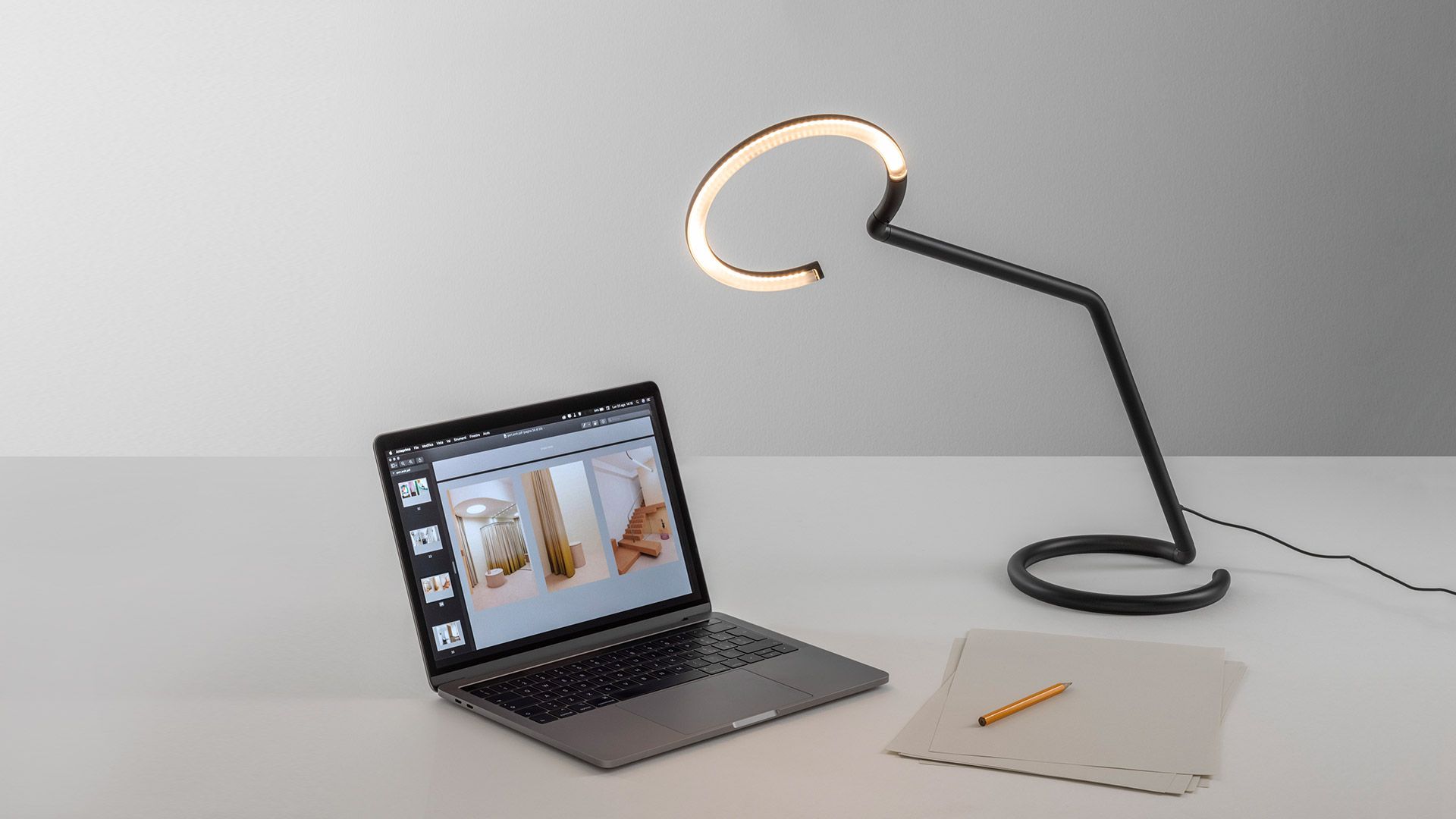 Регулируемая металлическая настольная лампа Artemide Vine Light ARCH-00085435 - Вид №13